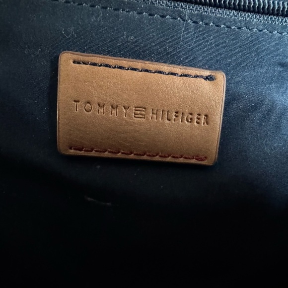 Tommy Hilfiger 1985 Shearling Red, White and Blue Backpack with Blue Logo Straps - Picture 9 of 10